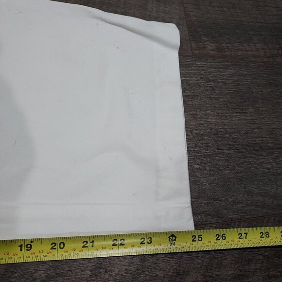 TOMMY HILFIGER White Cotton Cropped Capri wide leg Pants Size 4 NWT vintage 2000 - Picture 7 of 10